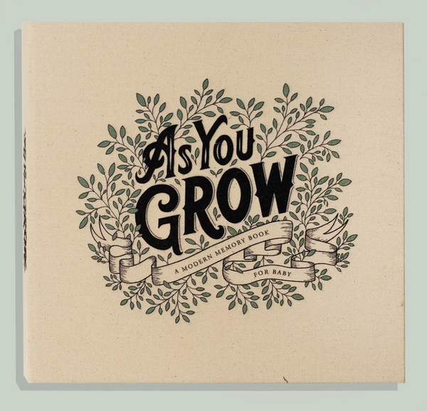 As You Grow | A Modern Memory Book For Baby