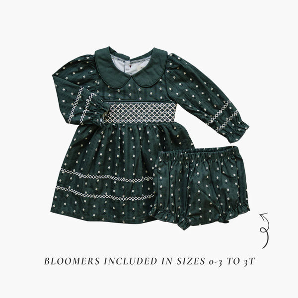 Tawney Smocked Dress