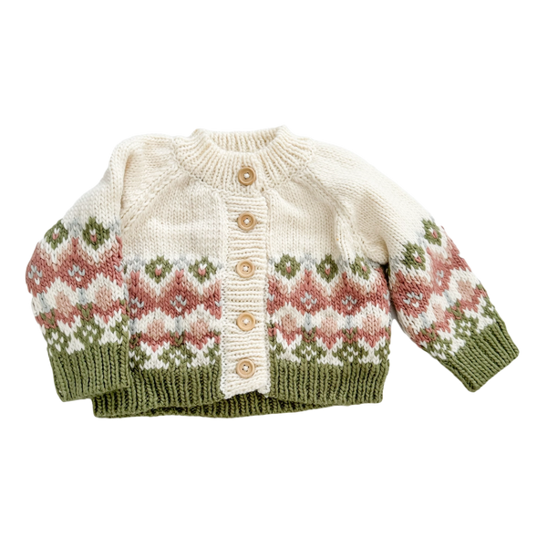 Fairisle Knit Cardigan