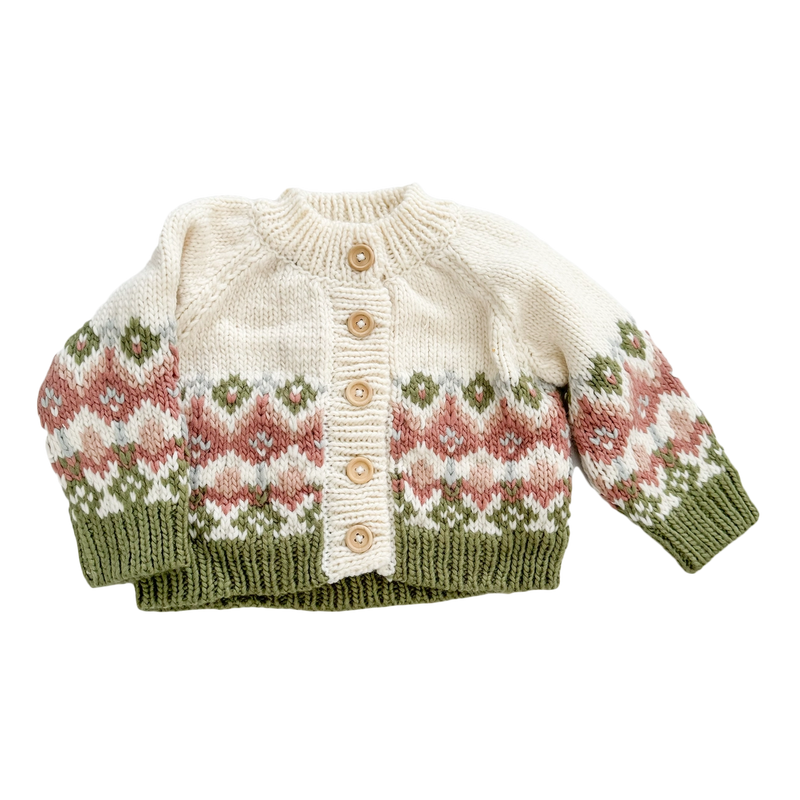 Fairisle Knit Cardigan