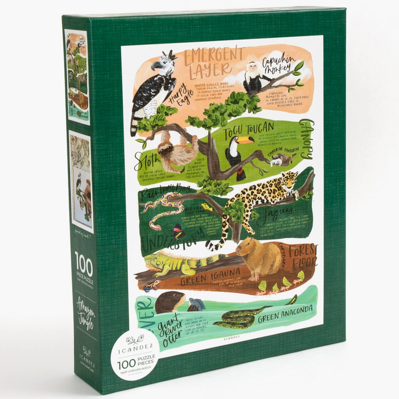 Amazon Jungle 100pc Puzzle