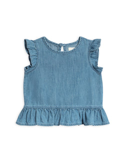 Anya Ruffle Hemp Top