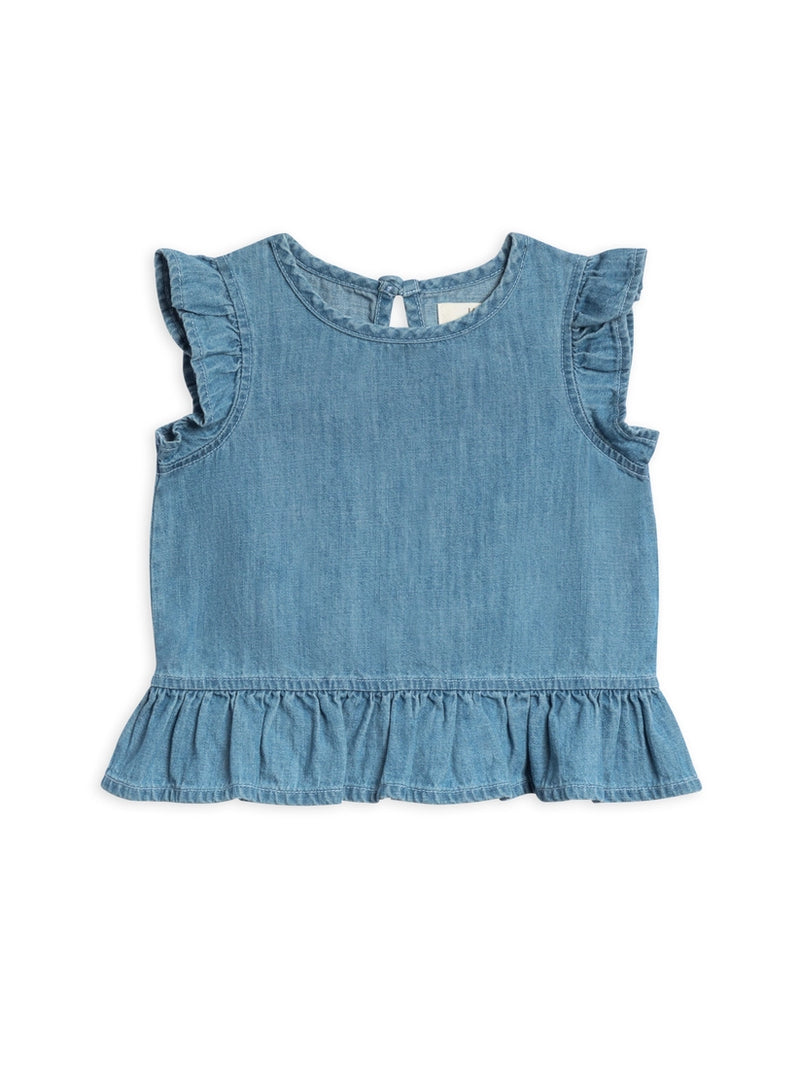 Anya Ruffle Hemp Top
