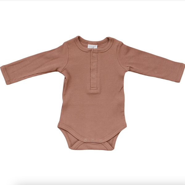 Organic Snap Ribbed Bodysuit