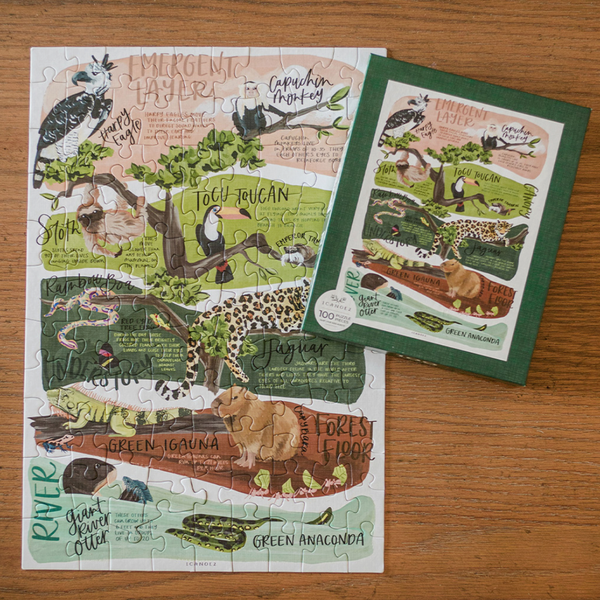 Amazon Jungle 100pc Puzzle