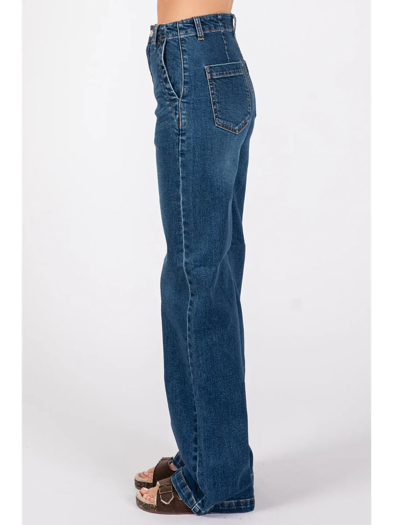 Gia Wide Leg Jean