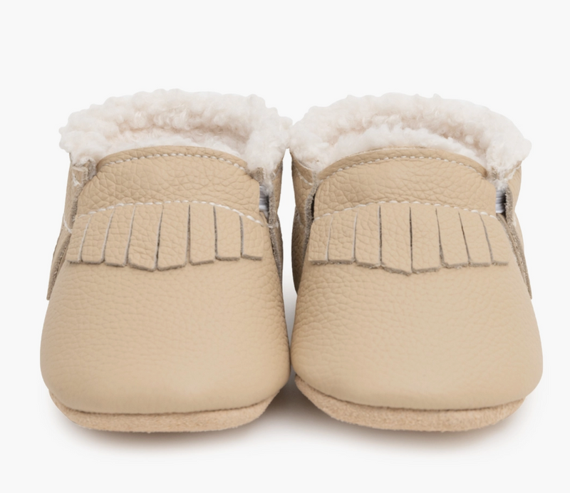 Sherpa Baby Moccasins Bon Ton Studio