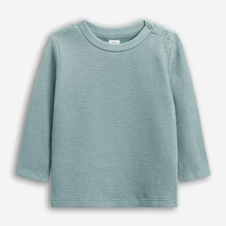 Mesa Organic Waffle Knit Top