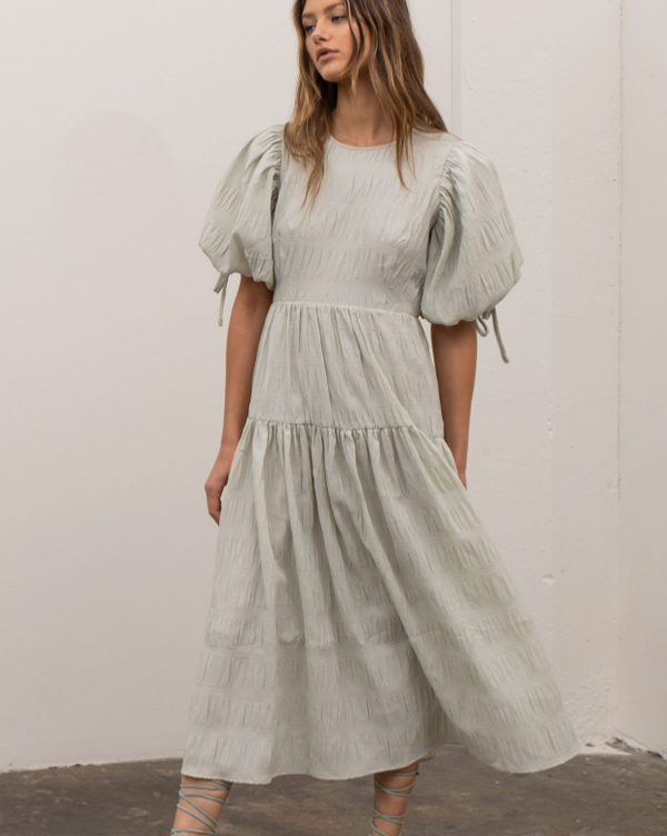 Ivy Tiered Backless Dress