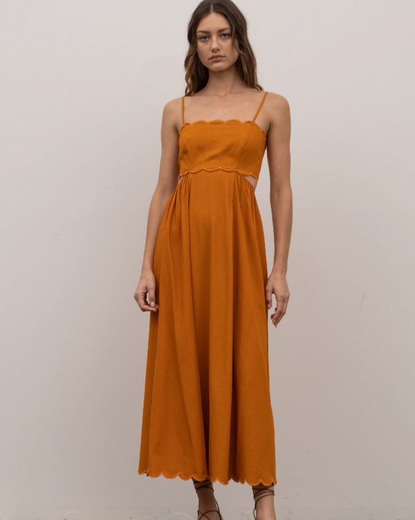 Angeles Midi Dress