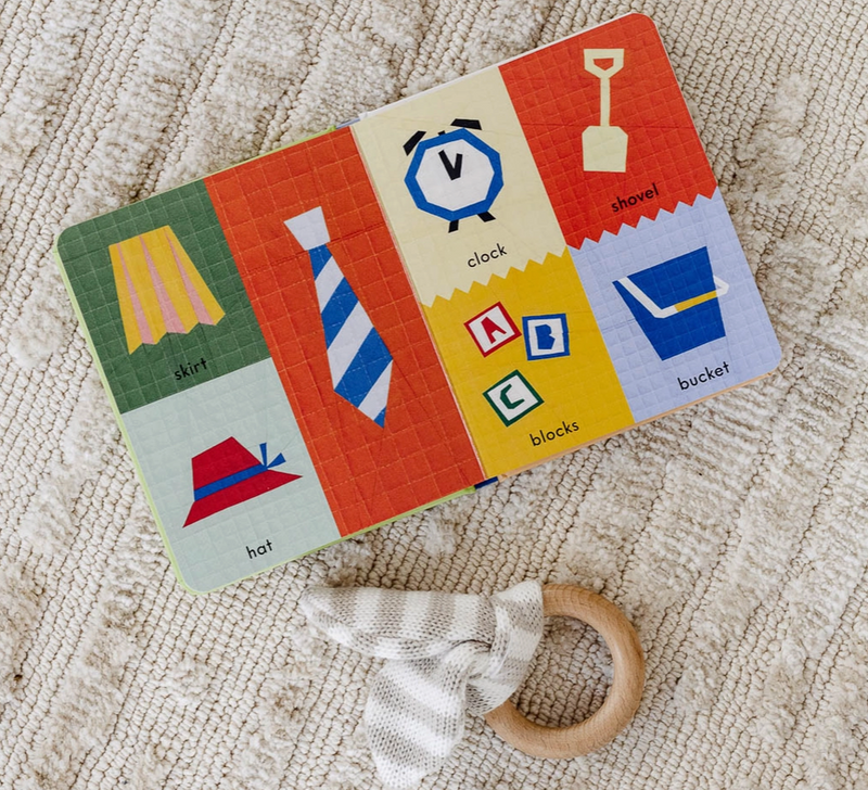 First Words With Cute Quilted Friends