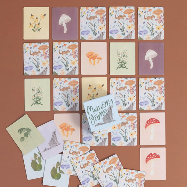Flora & Fauna Memory Game