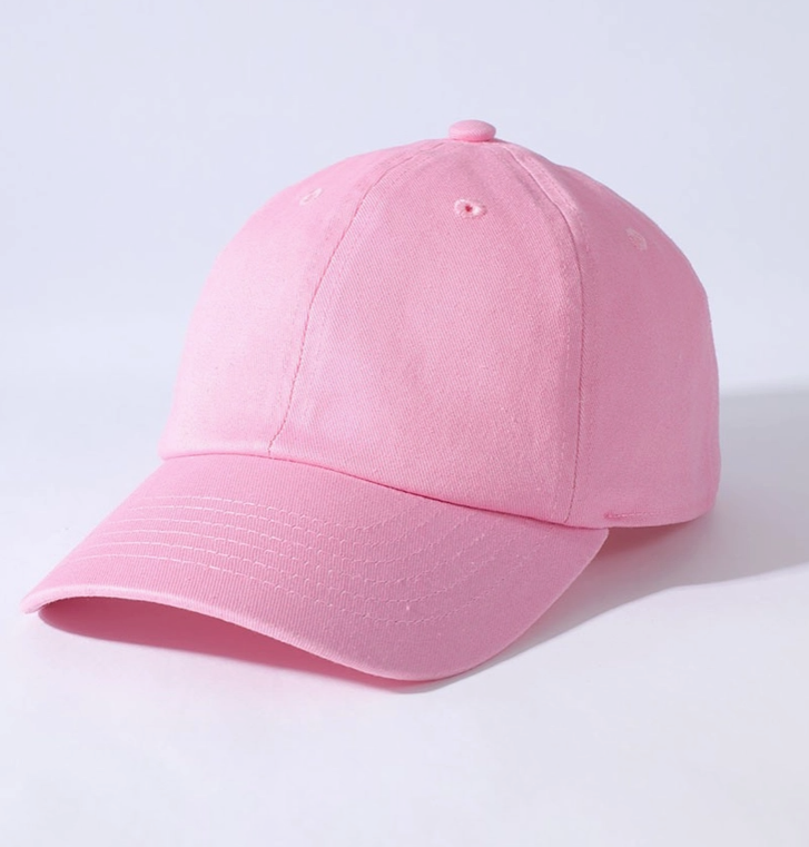 Kids Washed Baseball Hat