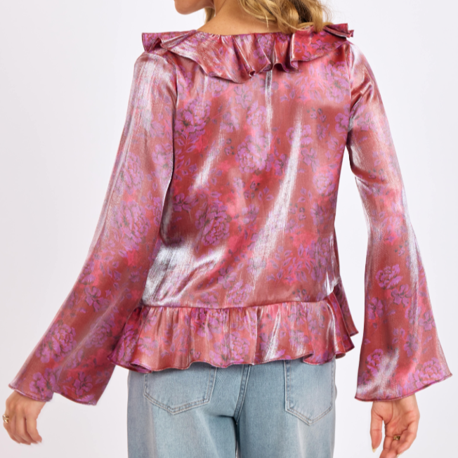 Floral Glow Top
