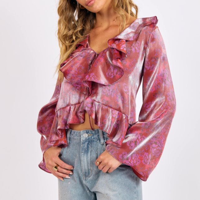 Floral Glow Top