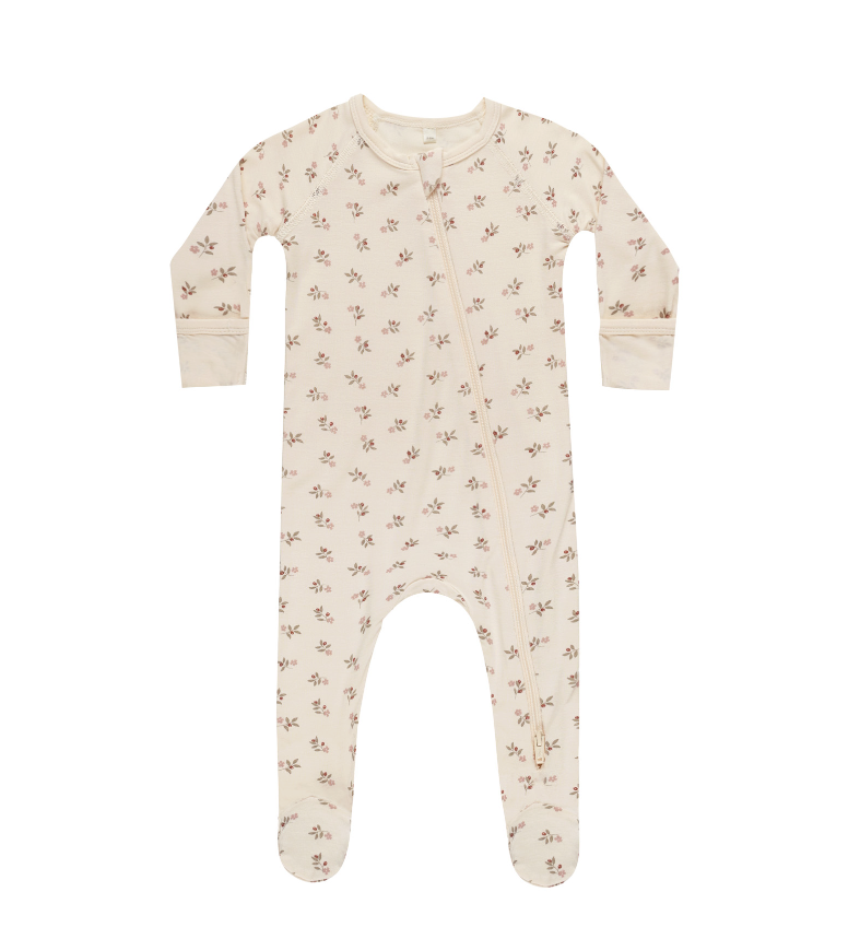 Ronnie Bamboo Zip Footie