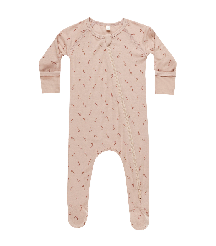 Ronnie Bamboo Zip Footie