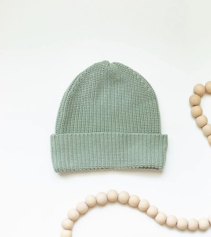 Organic Cotton Knit Beanie