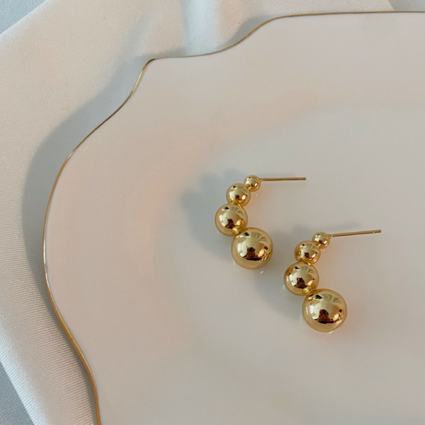 Goldie Ball Earrings