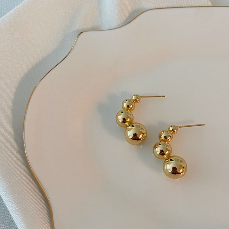 Goldie Ball Earrings