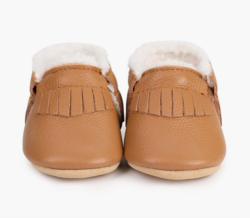 Sherpa Baby Moccasins