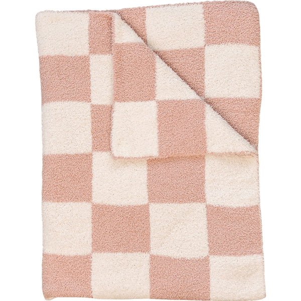 Checkered Plush Blanket