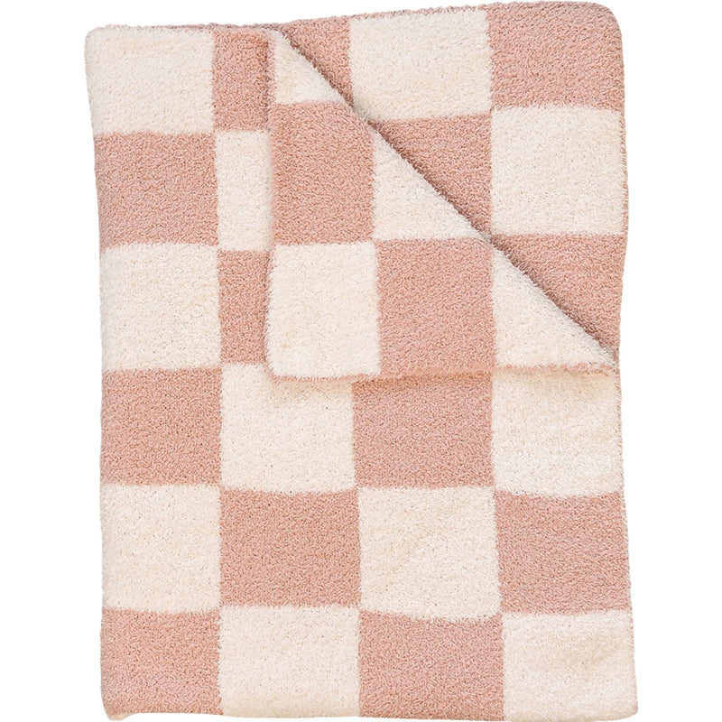 Checkered Plush Blanket