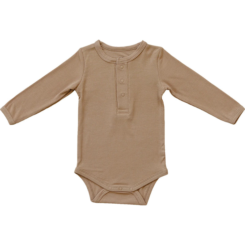 Organic Snap Ribbed Bodysuit
