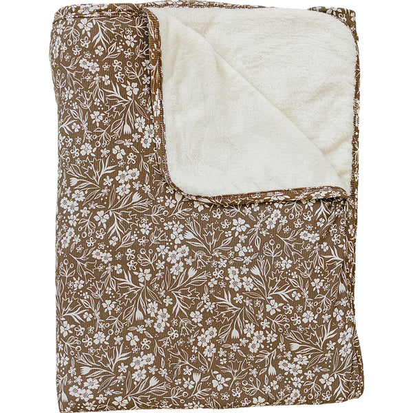 Floral Bamboo Fleece Quilt