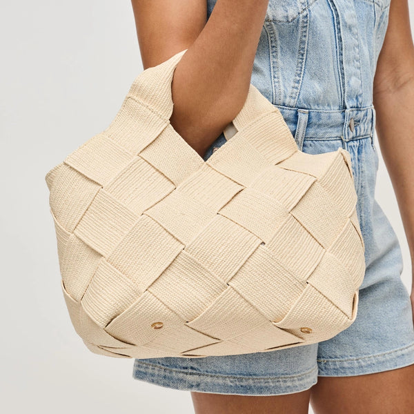 Resilience Woven Straw handbag