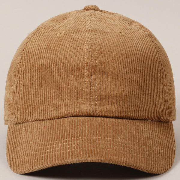 Kids Corduroy Baseball Hat