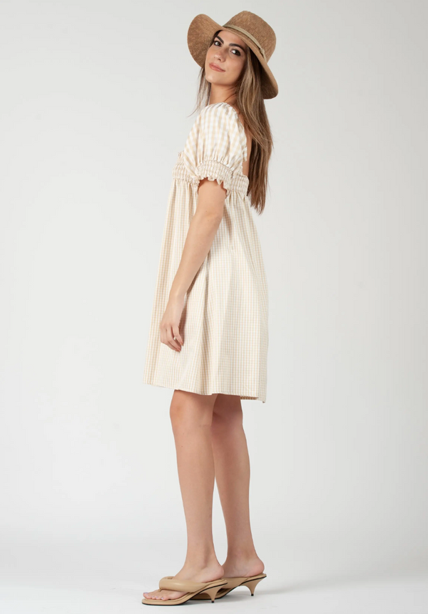 Aurora Gingham Dress