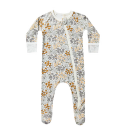 Ronnie Bamboo Zip Footie