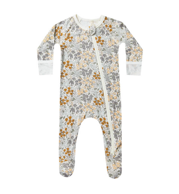 Ronnie Bamboo Zip Footie