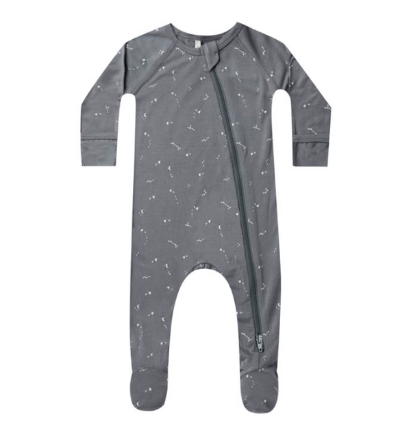 Ronnie Bamboo Zip Footie