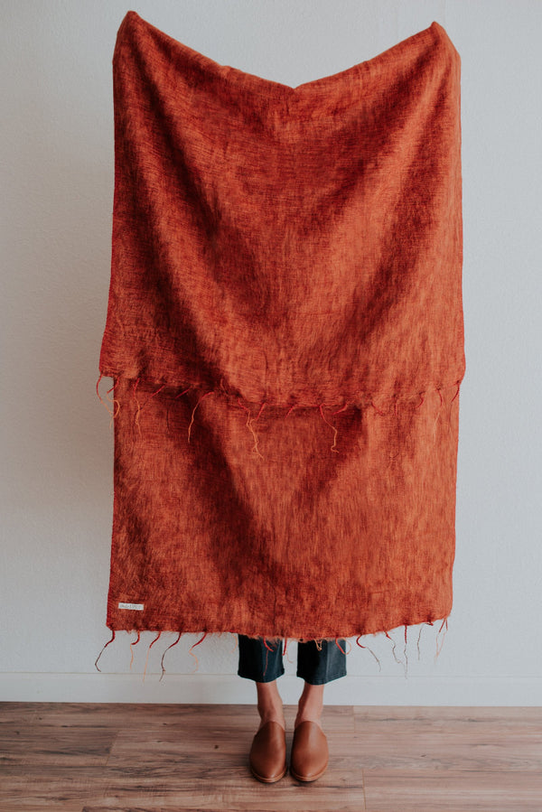 Bon Ton Studio One of autumn and winter's most beloved (and useful) accessories, this multi-functional scarf from Australian label Hobo & Hatch can also be used as a shawl, wrap or throw. 