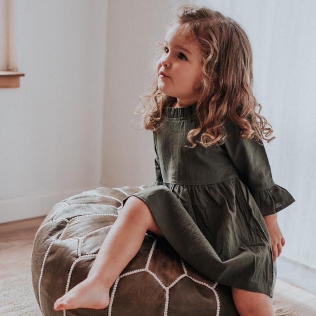 Moroccan leather poufs are functional yet decorative pieces and provide a cozy, global feel when added to any space. 