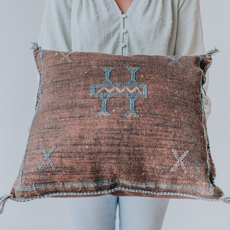 Sabra Pillow | Brown