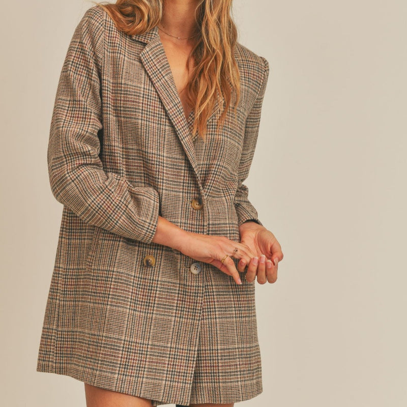 Driftwood Long Blazer
