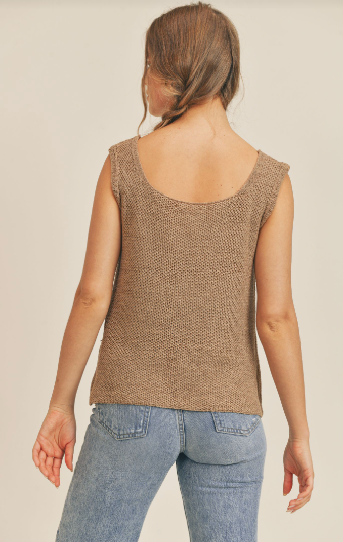 Easy Evening Sweater Tank