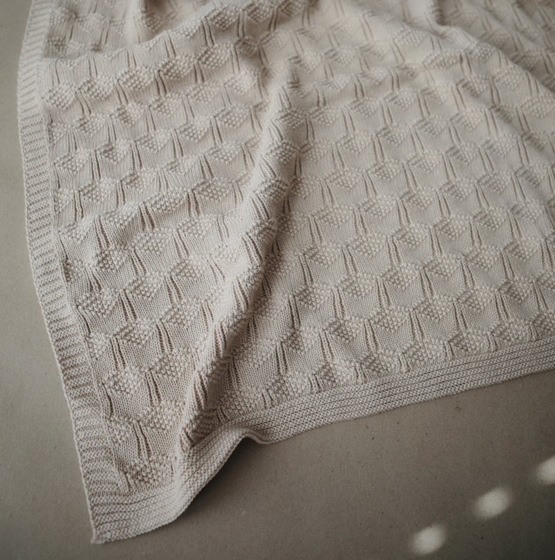 Knit studio baby blanket outlet