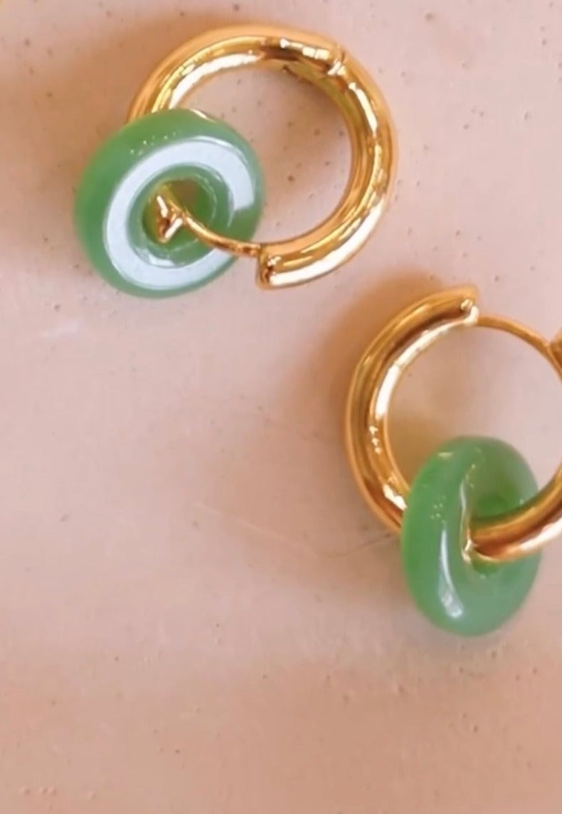Leni Jade Earrings