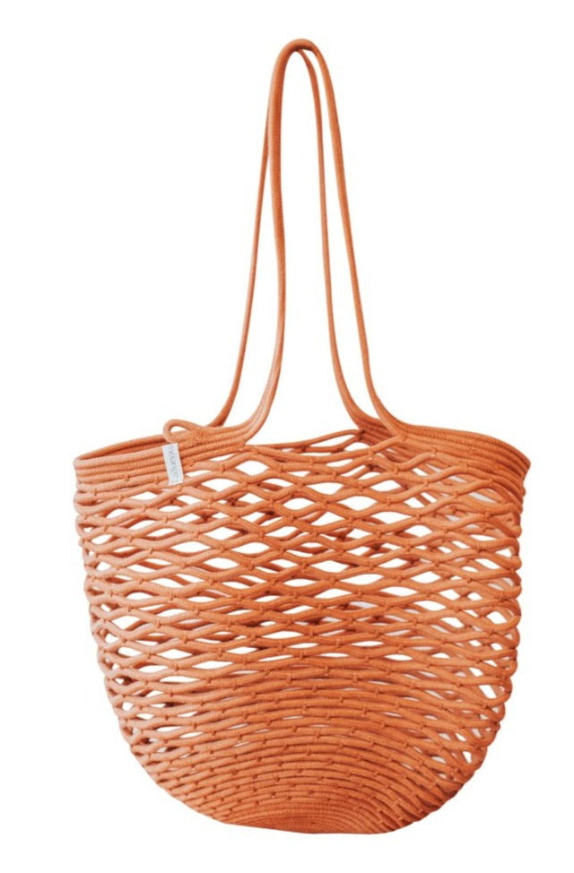 Luna Cotton Rope Tote | Nutmeg