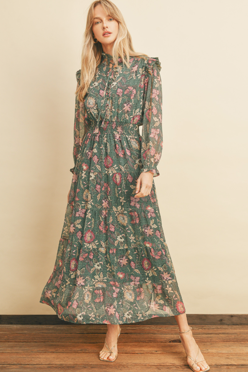 Rising Up Midi Dress