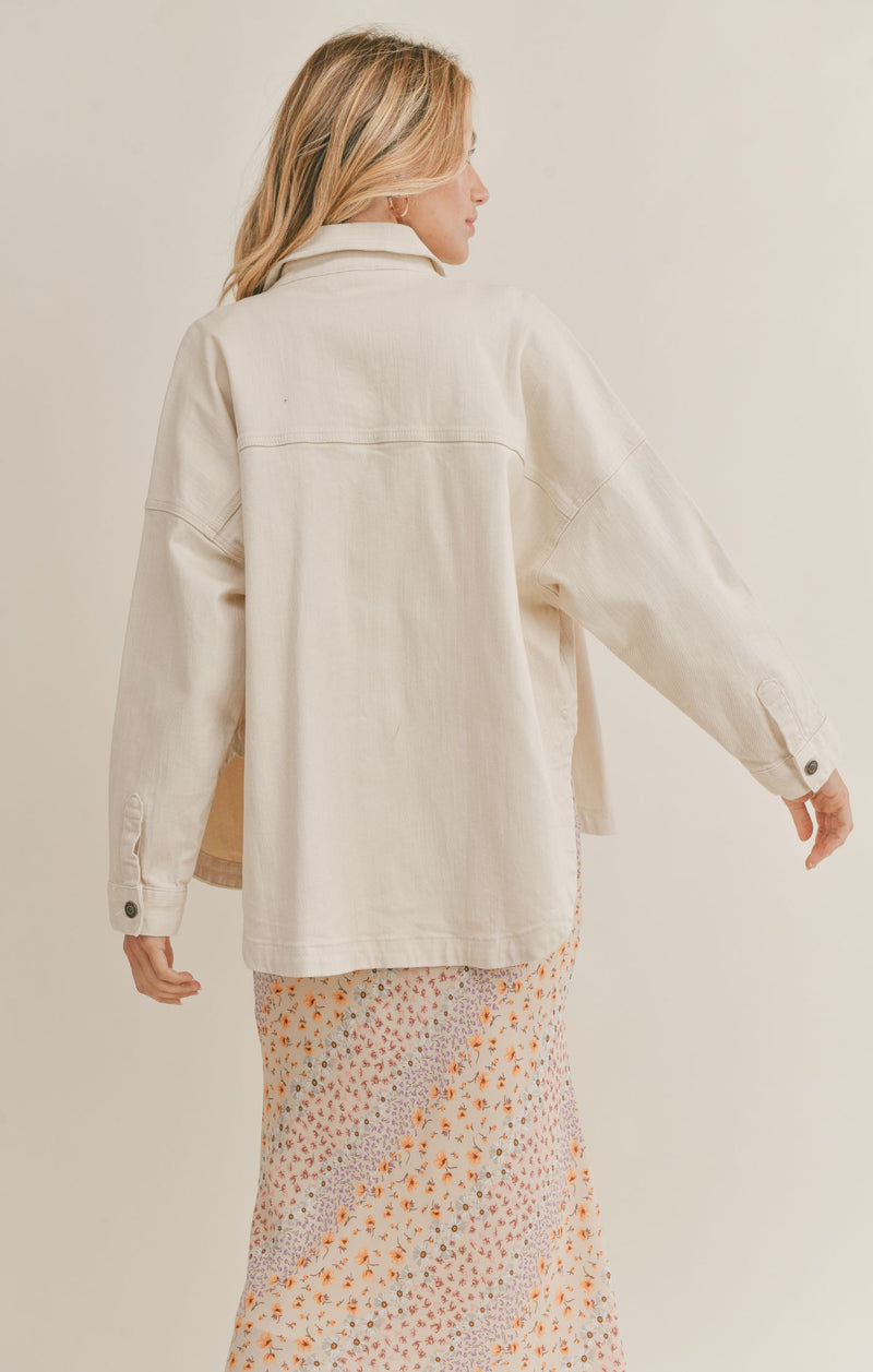 Sandcastle Oversized Denim Shirt