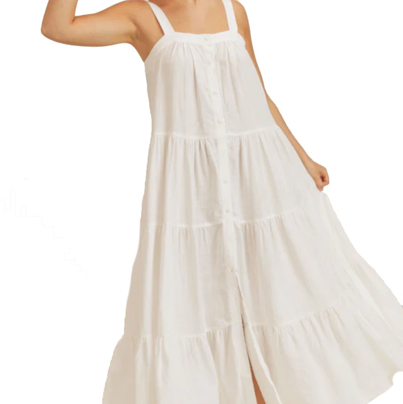 Most Times Tiered Midi Dress
