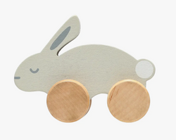 Wooden Bunny Push Toy