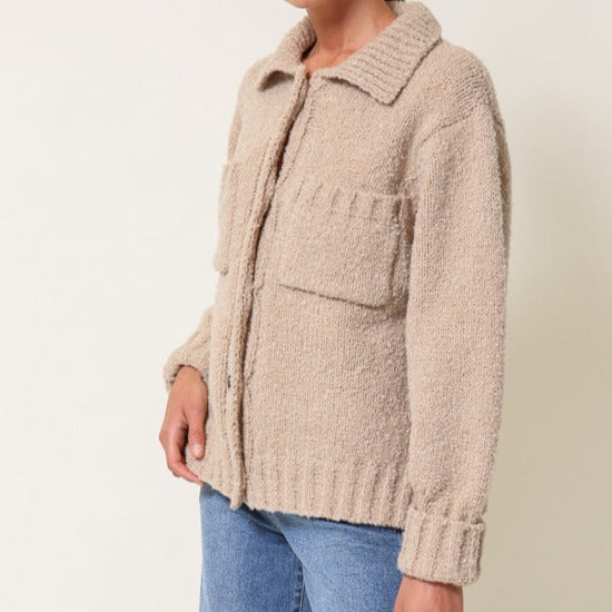 Lisa Button-Up Sweater