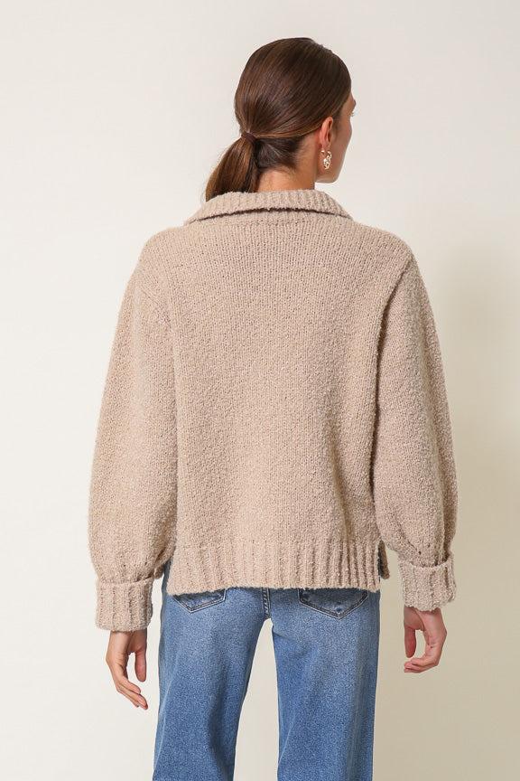 Lisa Button-Up Sweater