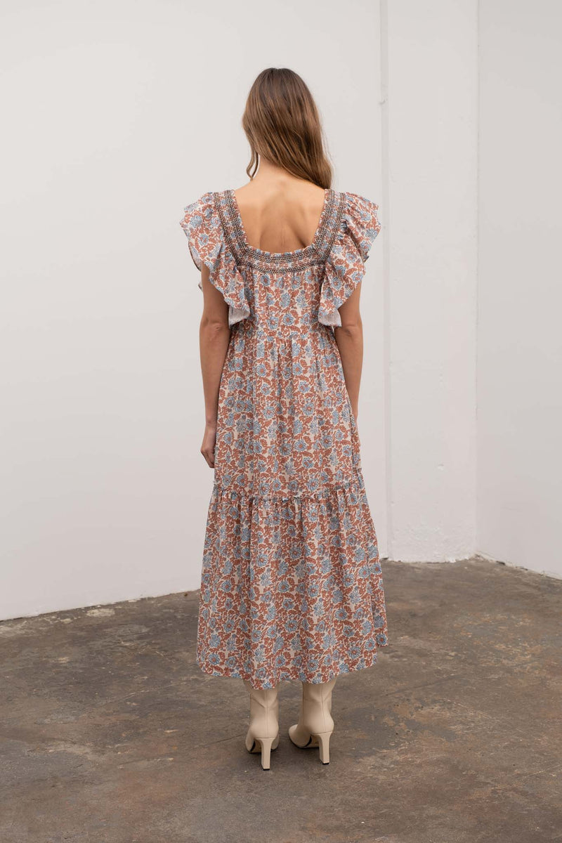 Shayla Flutter Dress